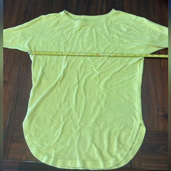 {Lululemon} Sunlight Yellow Take It All In Sweater - Picture 7 of 8